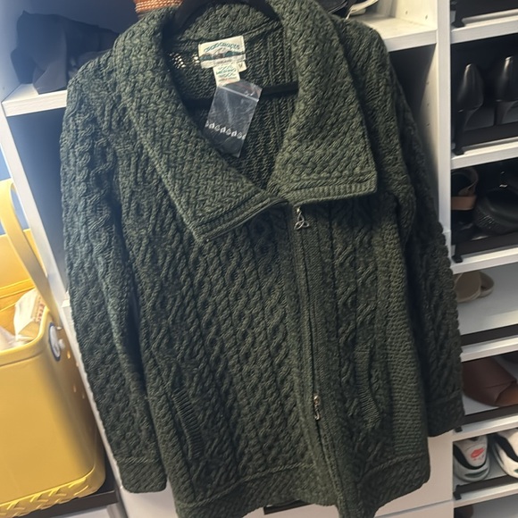 Aran crafts Irish sweater 100% merino wool - Picture 7 of 10